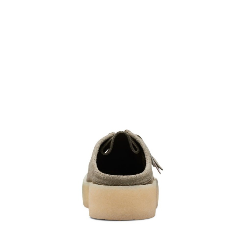 Pánské Tenisky Clarks Wallabee Cup Lo Olivy Zelené | CZ-842157