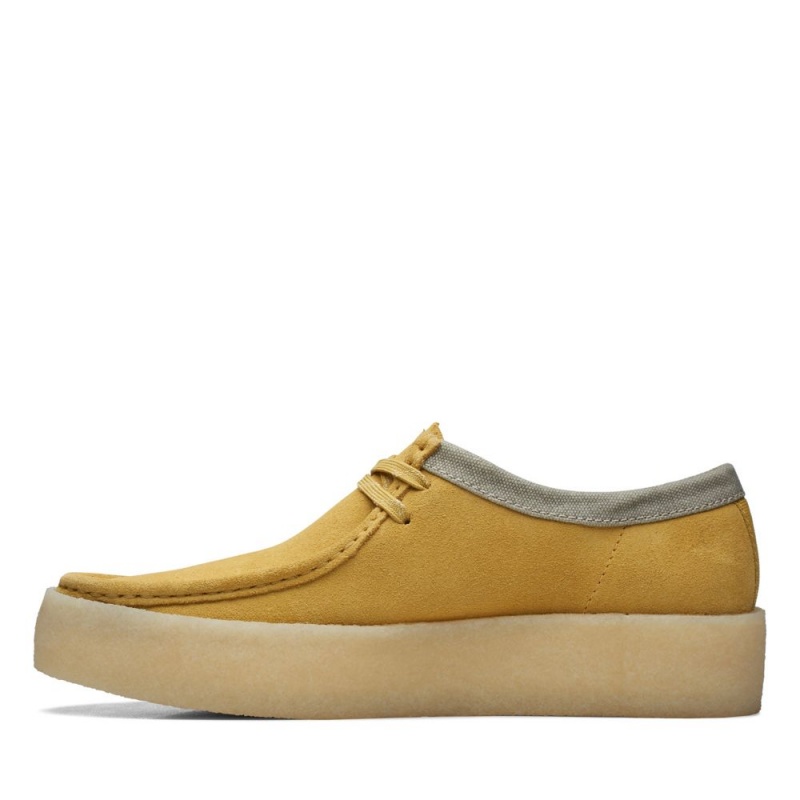 Pánské Tenisky Clarks Wallabee Cup Zlaté | CZ-651347