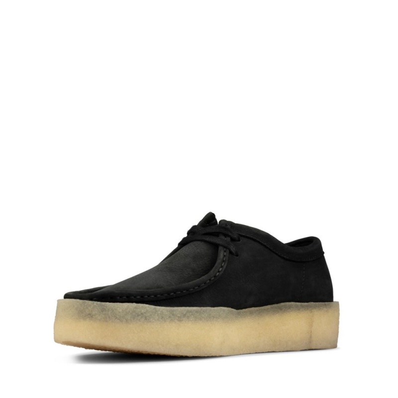 Pánské Tenisky Clarks Wallabee Cup Černé | CZ-609751