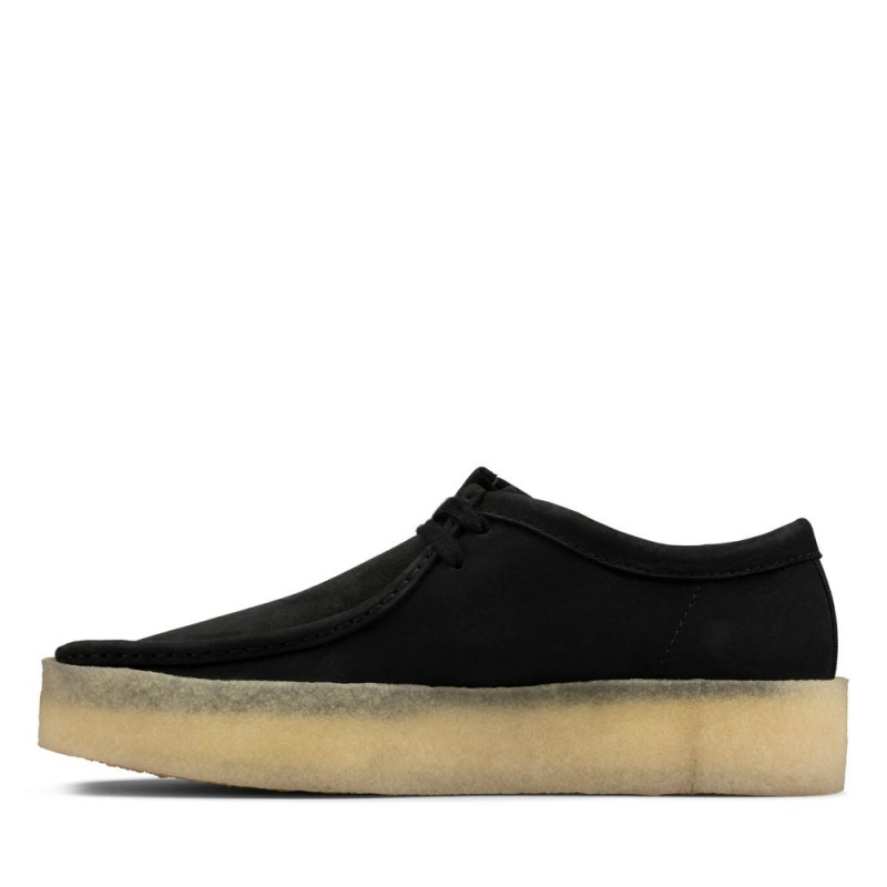 Pánské Tenisky Clarks Wallabee Cup Černé | CZ-609751