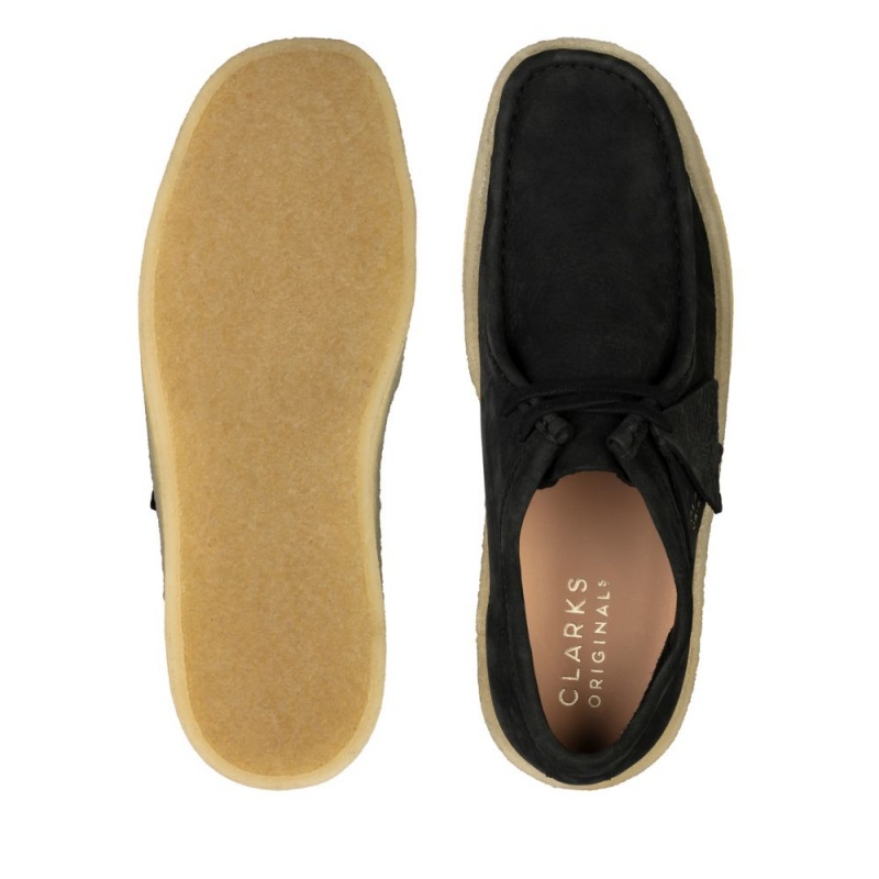 Pánské Tenisky Clarks Wallabee Cup Černé | CZ-609751