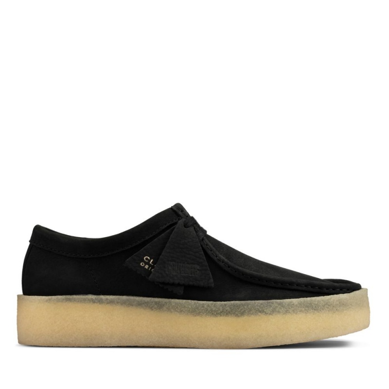 Pánské Tenisky Clarks Wallabee Cup Černé | CZ-609751